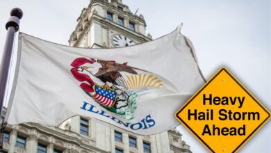 Photo of El peligroso fenómeno meteorológico que azotará con mayor frecuencia a Illinois, según investigadores