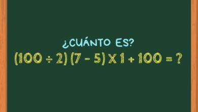 Photo of ¿Cuánto es (100 ÷ 2) (7 – 5) x 1 + 100? Resolvé este cálculo matemático en 10 segundos y poné a prueba tu inteligencia