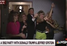 Photo of Fotos exclusivas de Epstein en el casamiento de Trump publicadas por CNN arrojan información sobre su vínculo