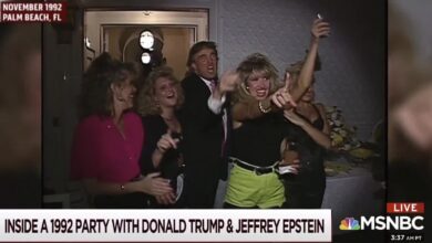 Photo of Fotos exclusivas de Epstein en el casamiento de Trump publicadas por CNN arrojan información sobre su vínculo