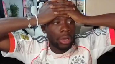 Photo of La reacción de Alphonso Davies al ver la grave y dolorosa lesión de su compañero Jamal Musiala