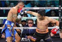 Photo of Manny Pacquiao evitó el ridículo, pero no pudo vencer el paso del tiempo