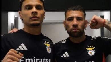 Photo of Benfica presentó a Richard Ríos con un particular video en el que se cruzó con Nicolás Otamendi