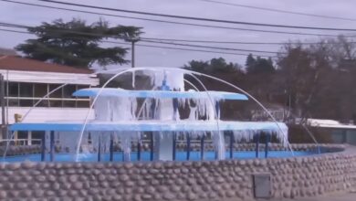 Photo of El video que muestra ríos, fuentes y cascadas congeladas de Argentina bajo temperaturas extremas