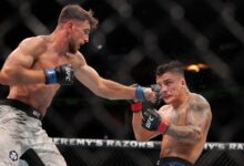 Photo of La caída del argentino Francisco Prado en una velada caliente de UFC en los Estados Unidos