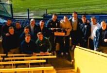 Photo of La selección inglesa de rugby visitó la Bombonera antes de jugar contra Los Pumas