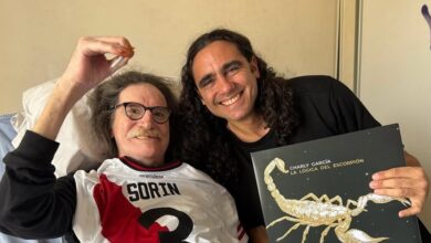 Photo of River dijo presente en el fotón de Juampi Sorín con Charly García