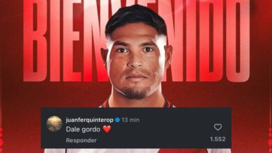 Photo of El comentario de Juanfer Quintero en la presentación de Salas como refuerzo de River