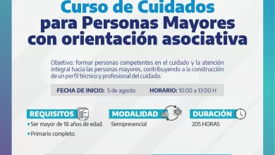 Photo of El Municipio y la Universidad del Chubut lanzan un nuevo curso de cuidados para personas mayores