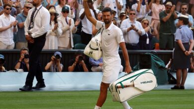 Photo of Novak Djokovic homenajeó a Guillermo Vilas en Wimbledon