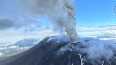 Photo of Rusia: el volcán Krasheninnikov entró en erupción por primera vez en 400 años a pocos días del terremoto de magnitud 8,8