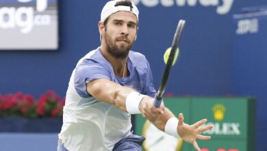 Photo of Karen Khachanov salvó un match-point, le ganó a Alexander Zverev y avanzó a la final en Toronto