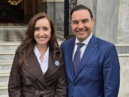 Photo of En plena interna con Milei, Victoria Villarruel visitó Corrientes y se mostró con el gobernador