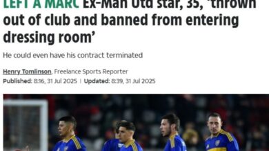 Photo of La crisis de Boca llegó a Inglaterra: qué dicen los medios de ese país sobre el conflicto con Marcos Rojo