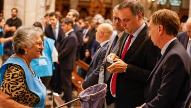Photo of En la misa por Francisco, la Iglesia condenó “el lenguaje agresivo” y los “gestos violentos” en la política