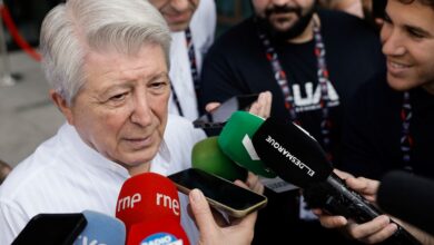 Photo of El presidente del Atlético de Madrid calentó la previa del partido ante el Arsenal: “No me da miedo nada”