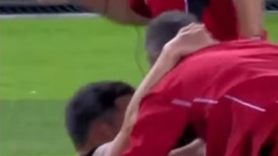 Photo of Video: el alocado festejo de Coudet con sus colaboradores en el 2-1 ante Carabobo
